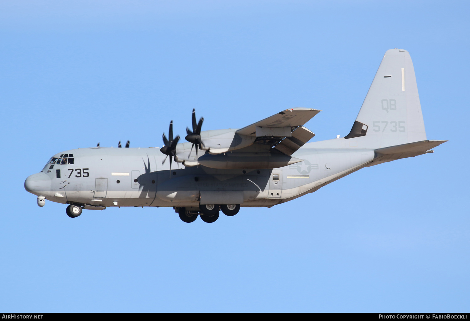Aircraft Photo of 165735 / 5735 | Lockheed Martin KC-130J Hercules | USA - Marines | AirHistory.net #549501