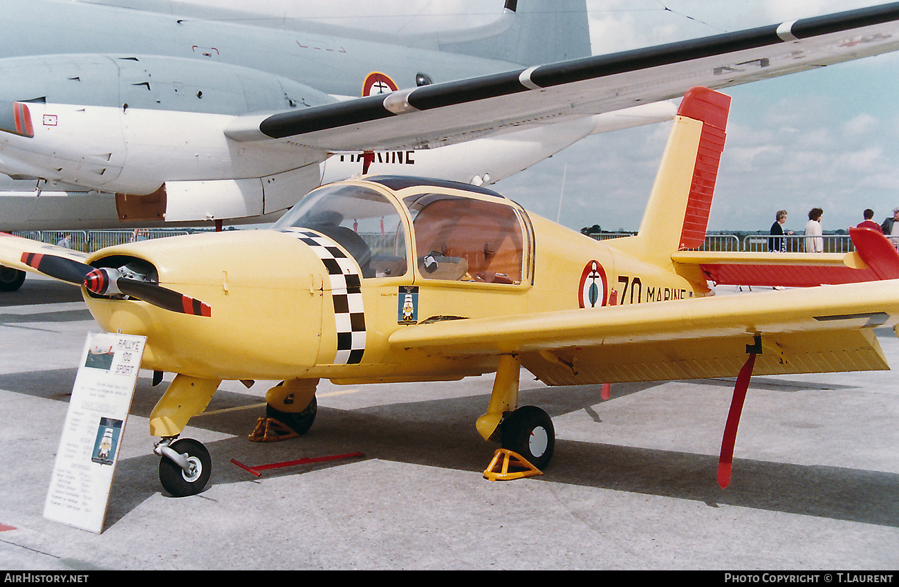 Aircraft Photo of 70 | Socata Rallye 100S Sport | France - Navy | AirHistory.net #549526