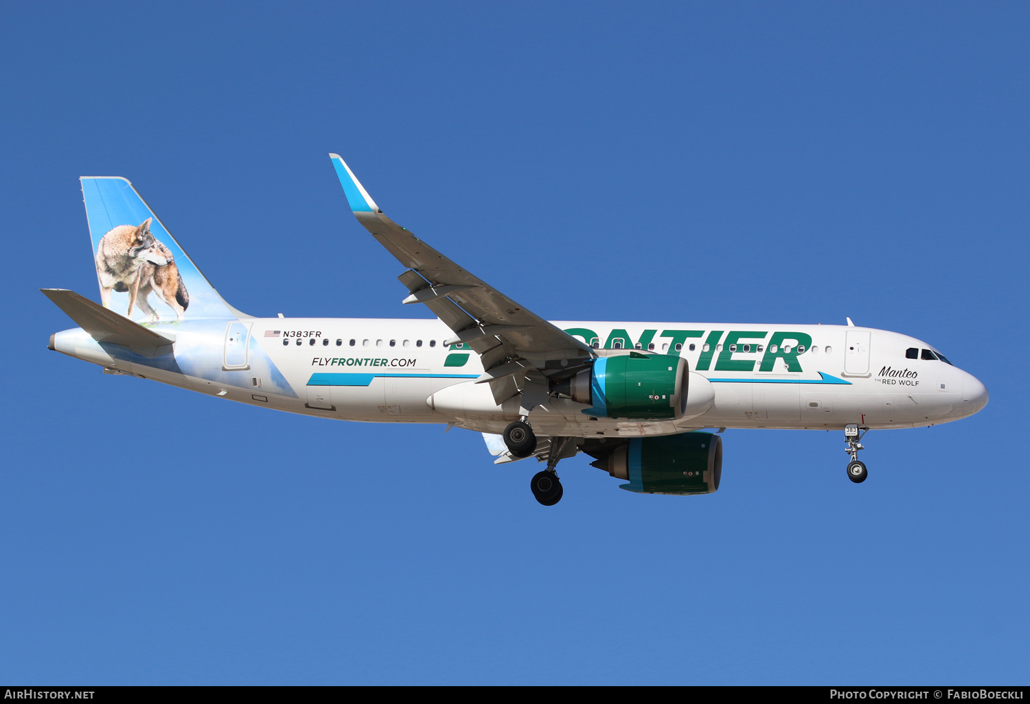 Aircraft Photo of N383FR | Airbus A320-251N | Frontier Airlines | AirHistory.net #549528