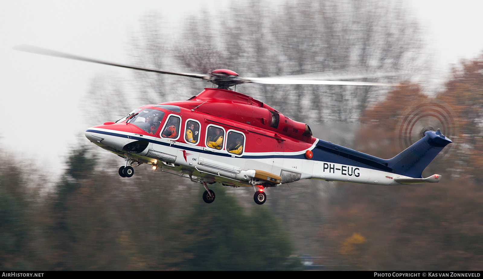 Aircraft Photo of PH-EUG | AgustaWestland AW-139 | CHC Helicopters | AirHistory.net #549536
