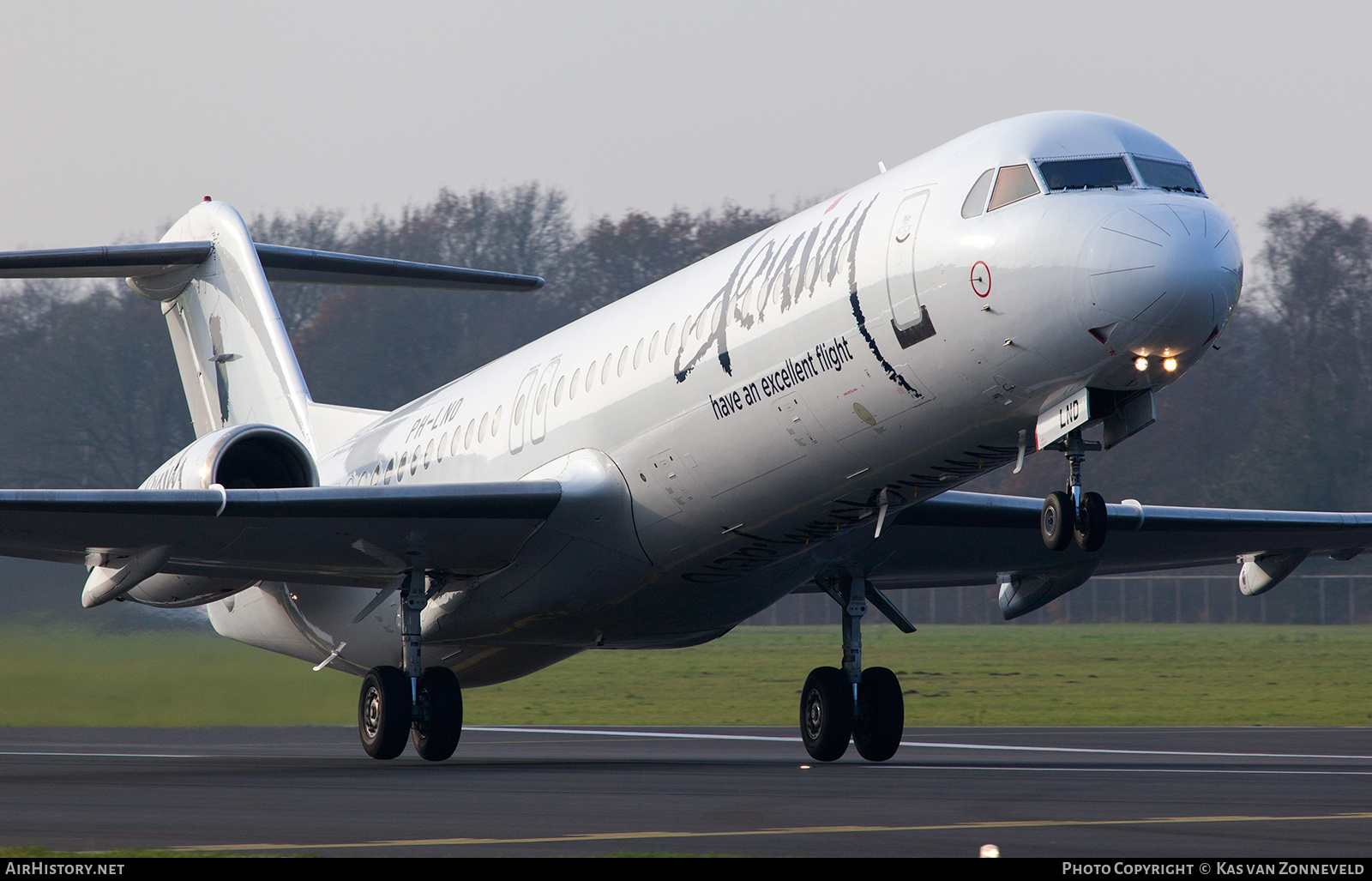Aircraft Photo of PH-LND | Fokker 100 (F28-0100) | Denim Airways | AirHistory.net #549543