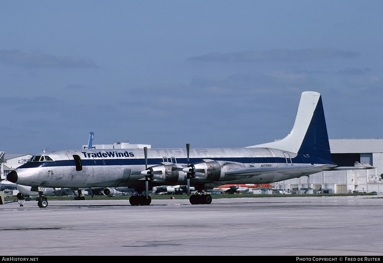 Aircraft Photo of N103BB | Canadair CL-44D4-2 | Tradewinds International Airlines | AirHistory.net #549545