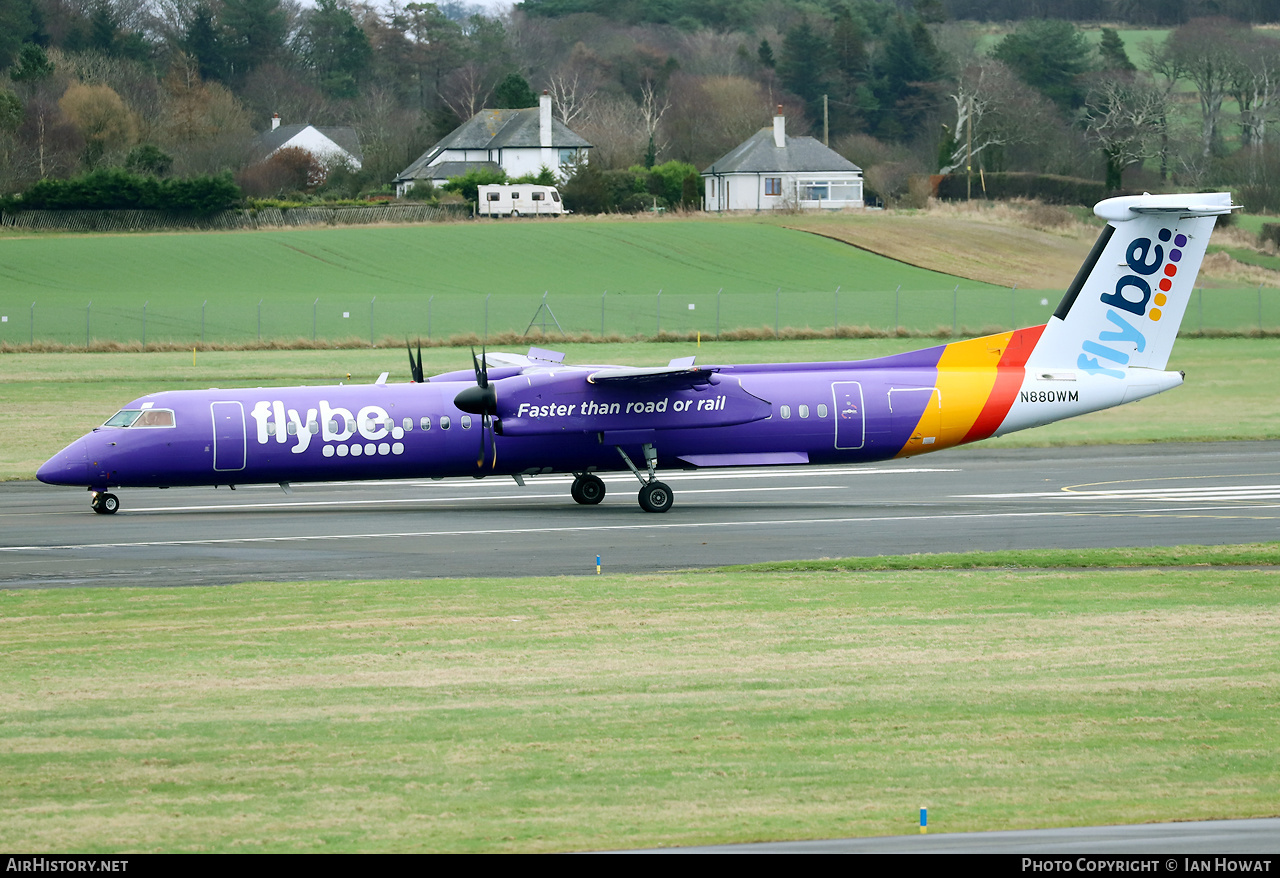 Aircraft Photo of N880WM | Bombardier DHC-8-402 Dash 8 | Flybe | AirHistory.net #549565