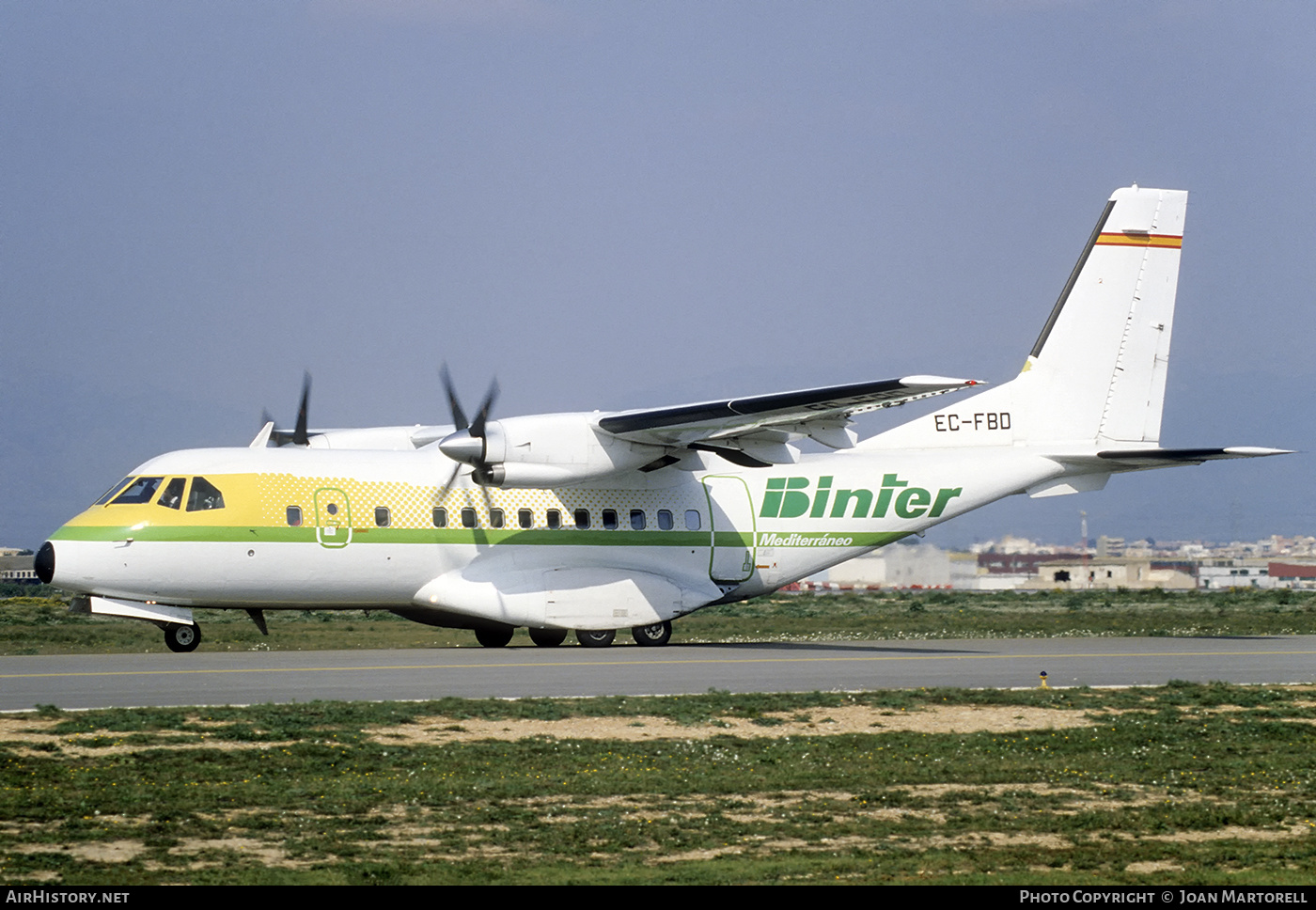 Aircraft Photo of EC-FBD | CASA/IPTN CN235-200 | Binter Mediterraneo | AirHistory.net #549573
