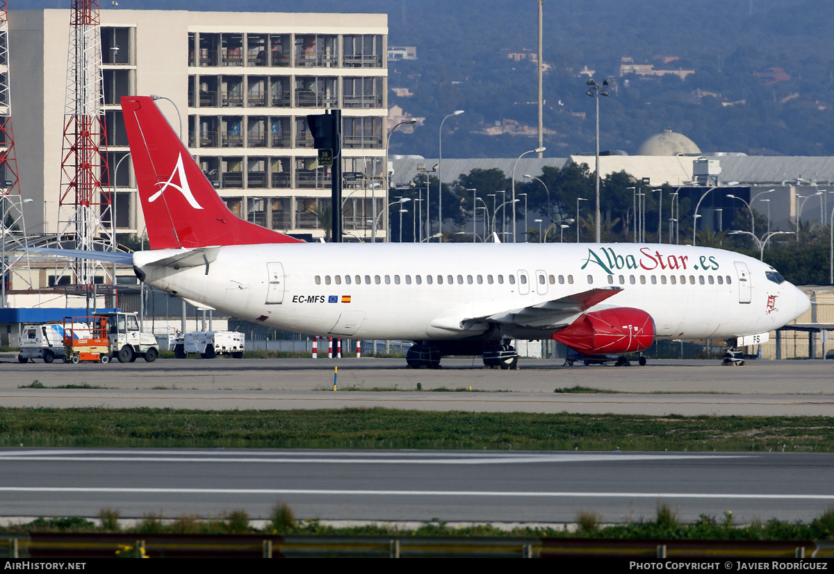 Aircraft Photo of EC-MFS | Boeing 737-4Y0 | AlbaStar | AirHistory.net #549580