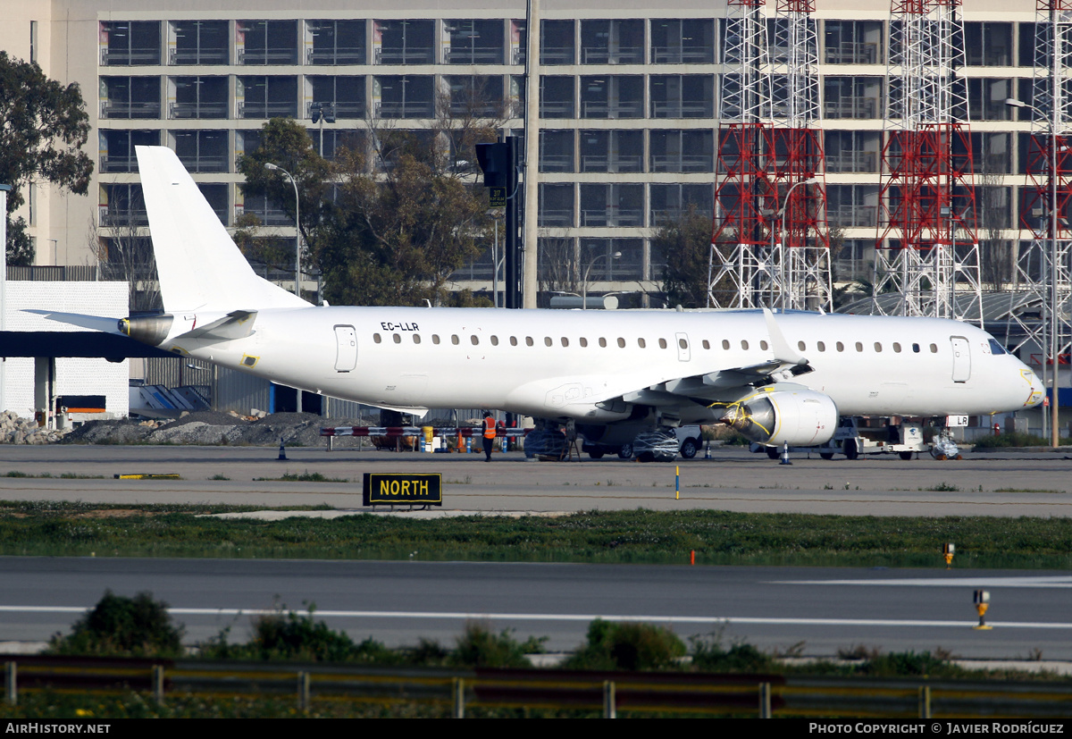 Aircraft Photo of EC-LLR | Embraer 195LR (ERJ-190-200LR) | AirHistory.net #549581