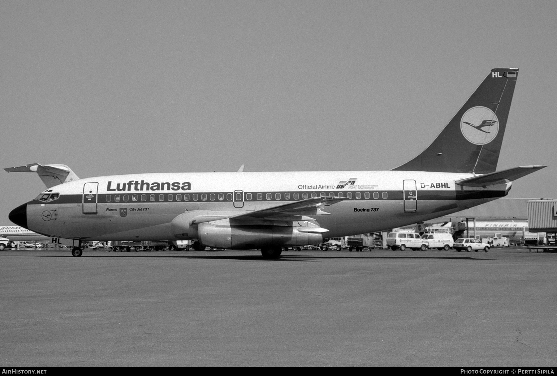 Aircraft Photo of D-ABHL | Boeing 737-230/Adv | Lufthansa | AirHistory.net #549586