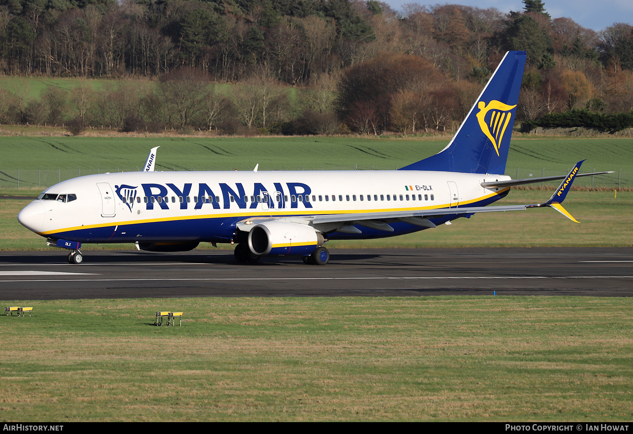 Aircraft Photo of EI-DLX | Boeing 737-8AS | Ryanair | AirHistory.net #549587