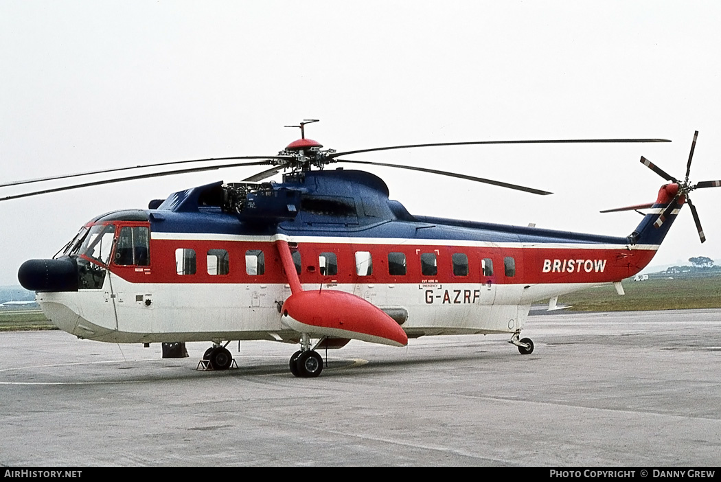 Aircraft Photo of G-AZRF | Sikorsky S-61N | Bristow Helicopters | AirHistory.net #549611