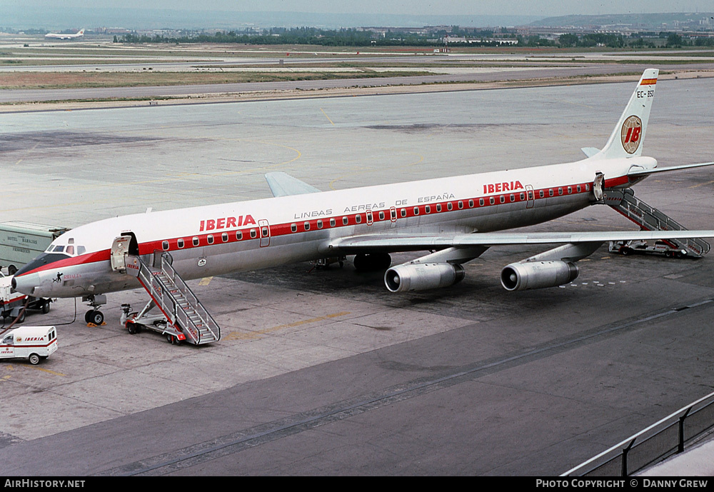 Aircraft Photo of EC-BSD | McDonnell Douglas DC-8-63 | Iberia | AirHistory.net #549612