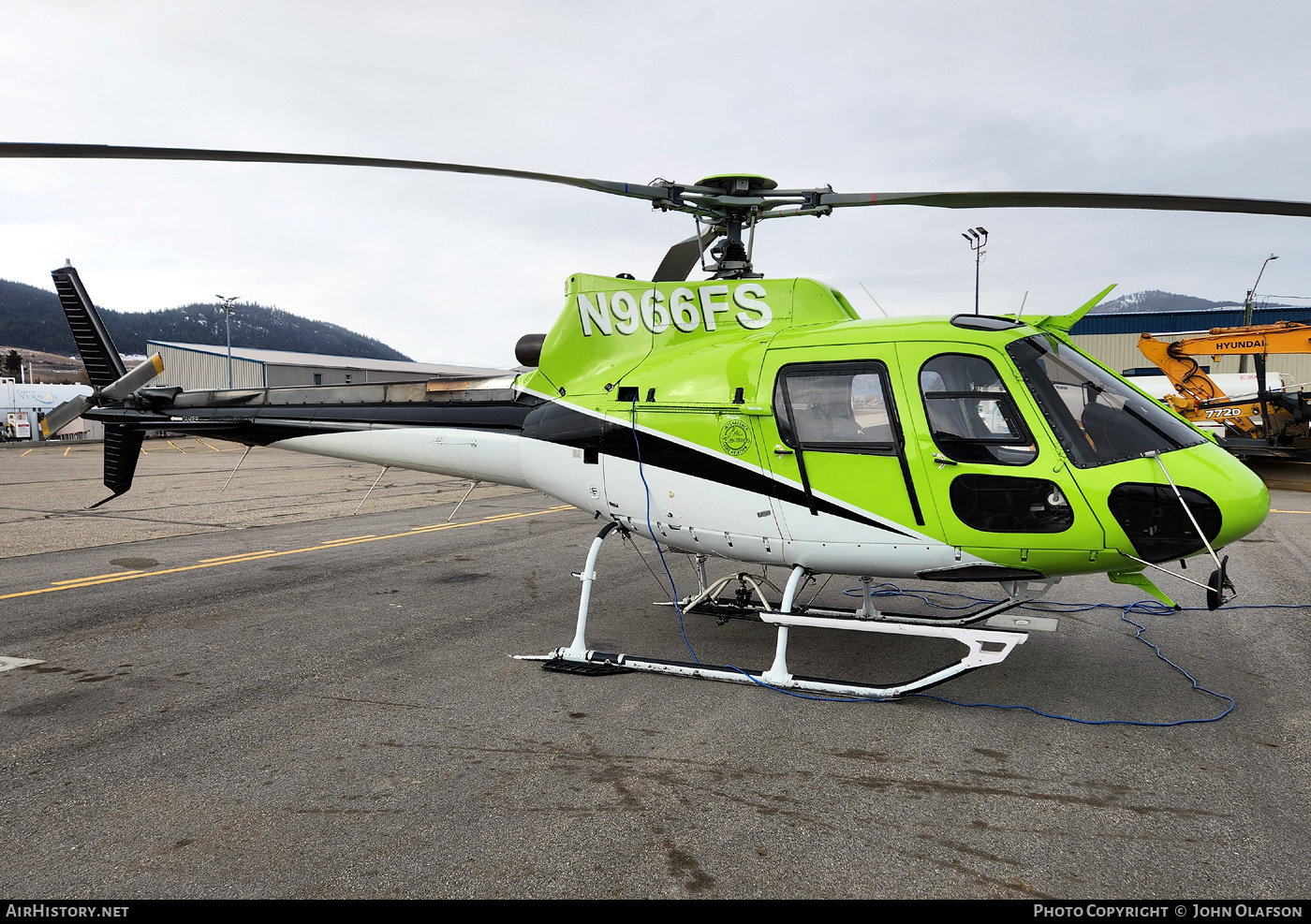 Aircraft Photo of N966FS | Aerospatiale AS-350BA Ecureuil | Air Resources | AirHistory.net #549613
