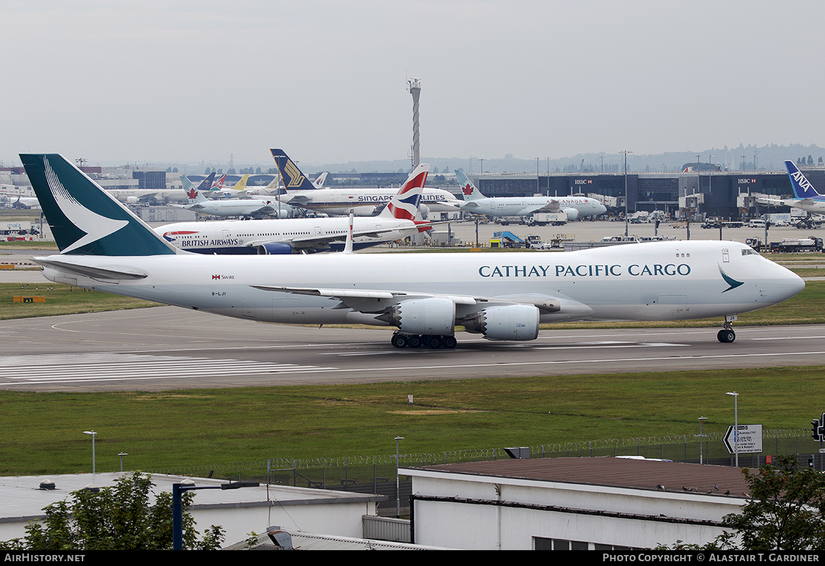 Aircraft Photo of B-LJI | Boeing 747-867F/SCD | Cathay Pacific Airways Cargo | AirHistory.net #549626