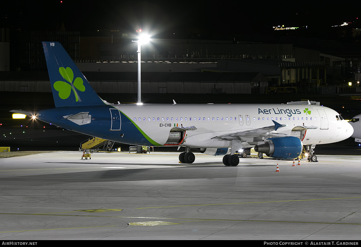 Aircraft Photo of EI-CVB | Airbus A320-214 | Aer Lingus | AirHistory.net #549651