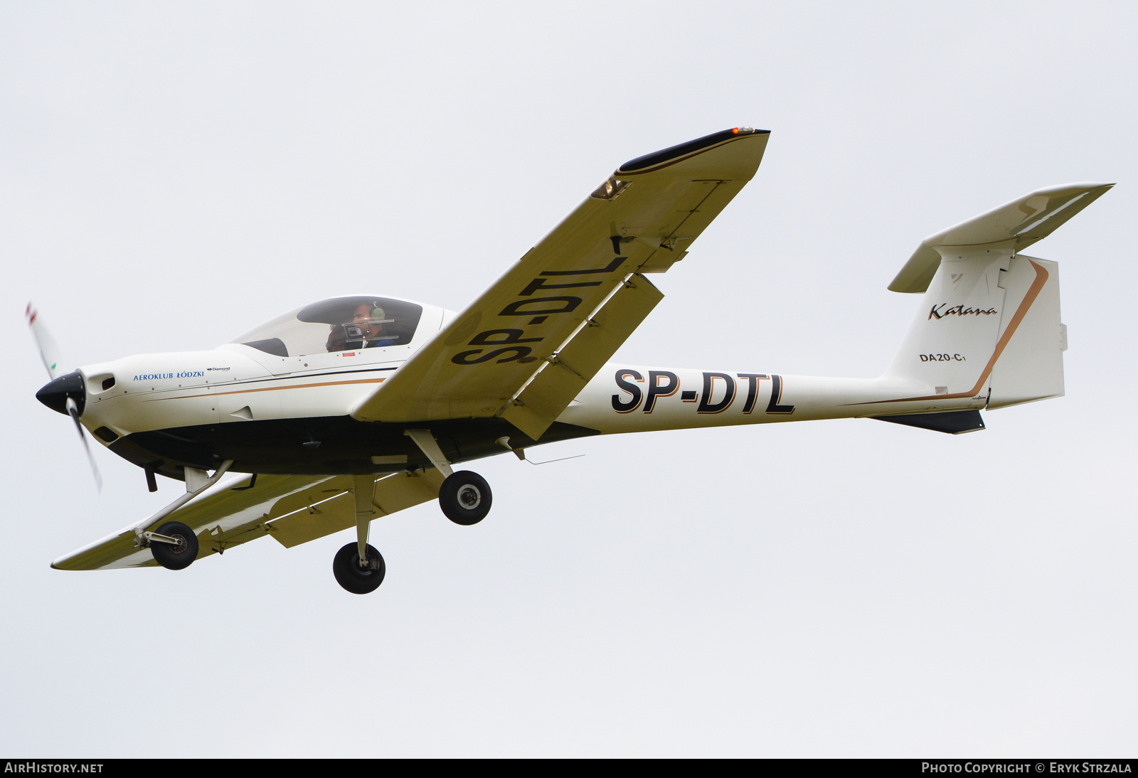 Aircraft Photo of SP-DTL | Diamond DA20C-1 Katana | Aeroklub Łódzki | AirHistory.net #549653