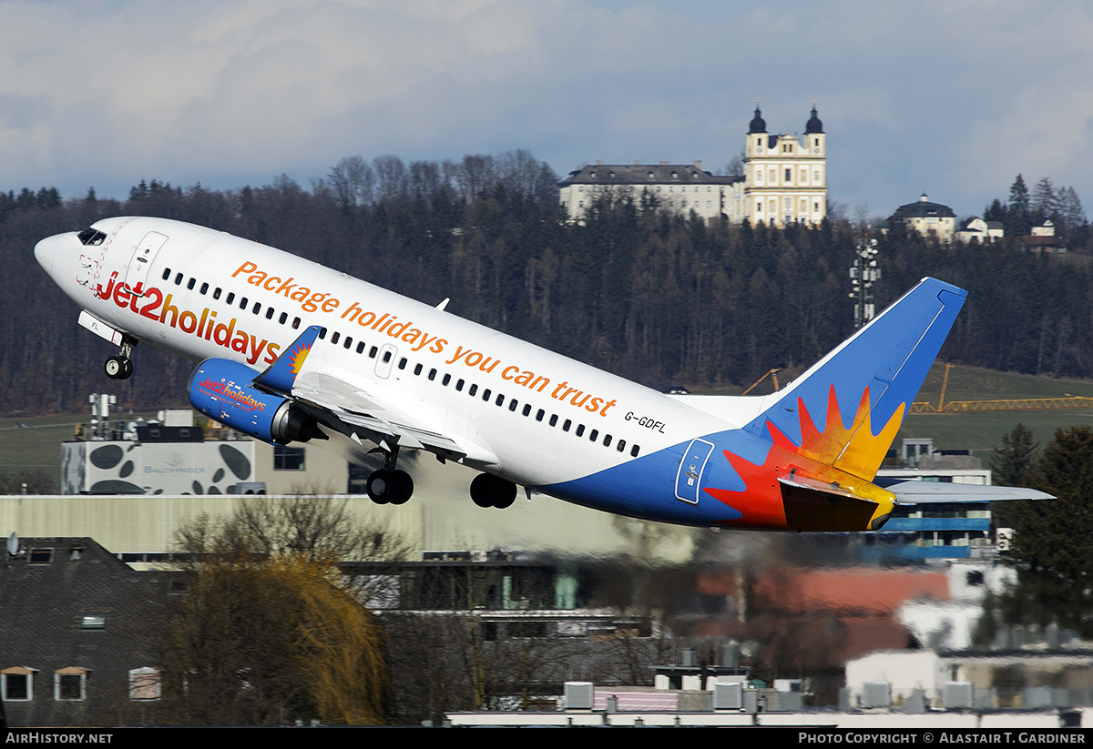 Aircraft Photo of G-GDFL | Boeing 737-36N | Jet2 Holidays | AirHistory.net #549659