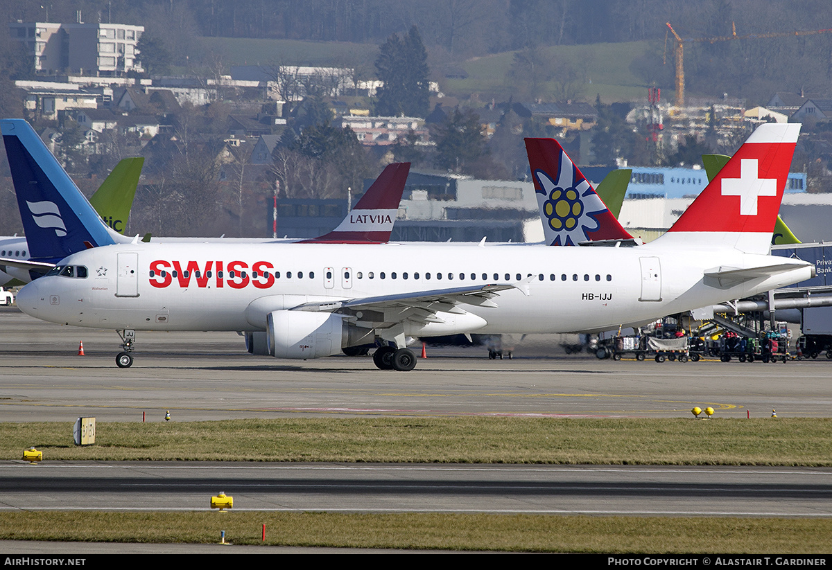Aircraft Photo of HB-IJJ | Airbus A320-214 | Swiss International Air Lines | AirHistory.net #549696