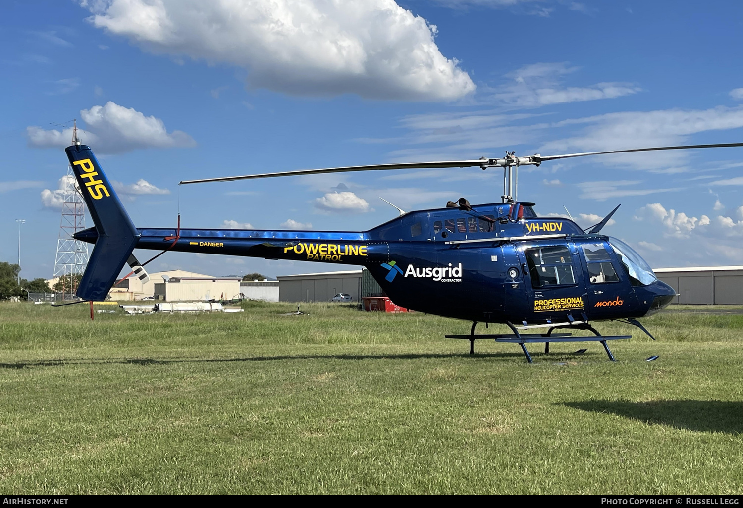 Aircraft Photo of VH-NDV | Bell 206B-3 JetRanger III | PHS - Professional Helicopter Services | AirHistory.net #549721