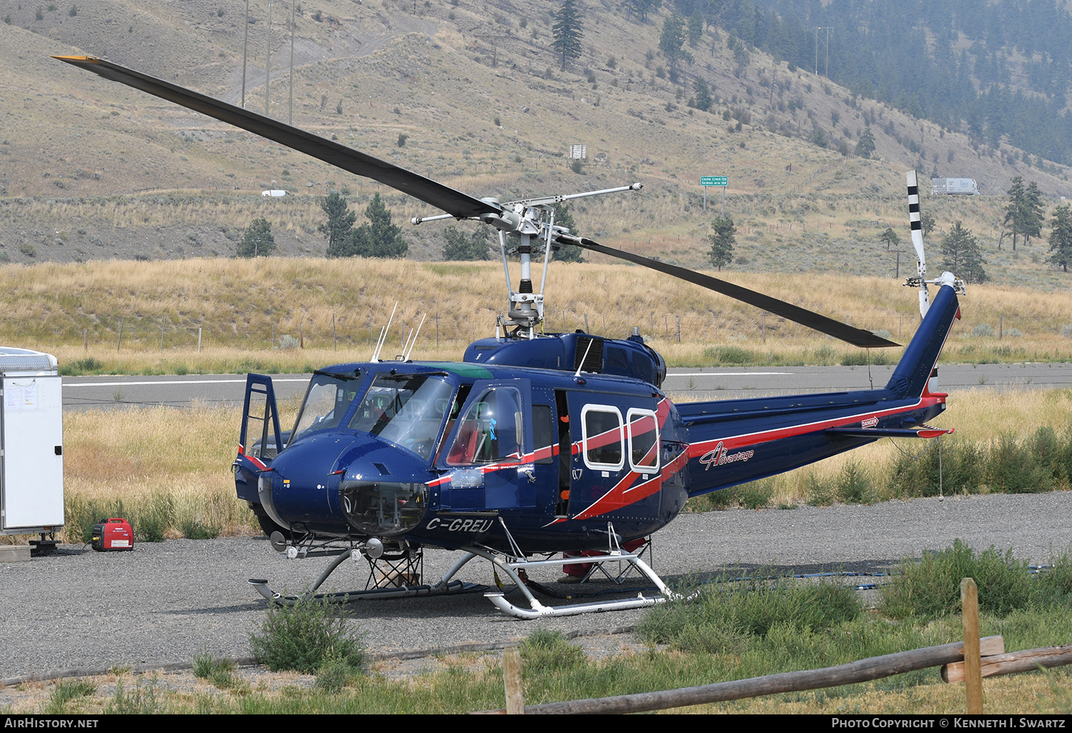 Aircraft Photo of C-GREU | Bell 205A-1 | Advantage Helicopters | AirHistory.net #549730