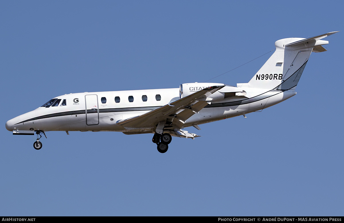 Aircraft Photo of N990RB | Cessna 650 Citation III | AirHistory.net #549743