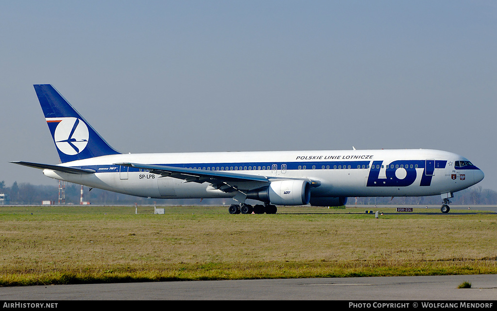 Aircraft Photo of SP-LPB | Boeing 767-35D/ER | LOT Polish Airlines - Polskie Linie Lotnicze | AirHistory.net #549747