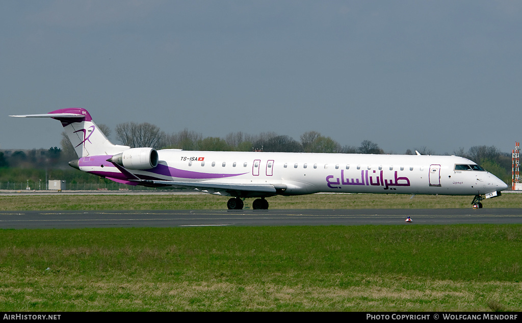 Aircraft Photo of TS-ISA | Bombardier CRJ-900 (CL-600-2D24) | Sevenair | AirHistory.net #549750
