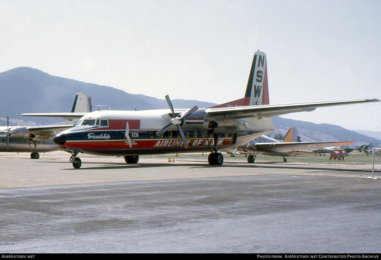 Aircraft Photo of VH-FND | Fokker F27-200 Friendship | Airlines of NSW | AirHistory.net #549757