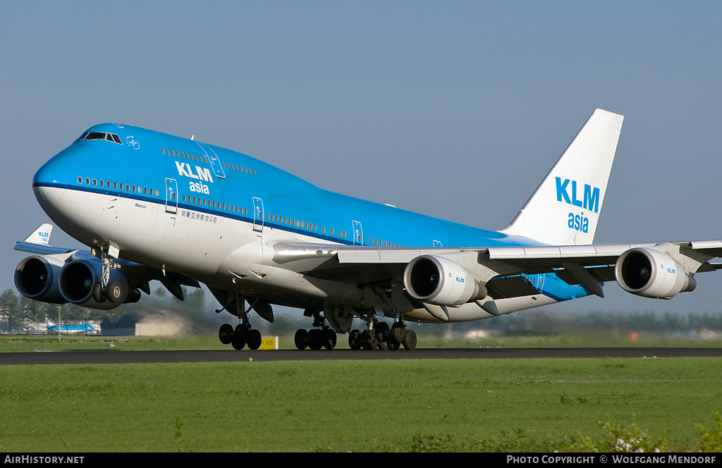 Aircraft Photo of PH-BFM | Boeing 747-406M | KLM Asia | AirHistory.net #549767