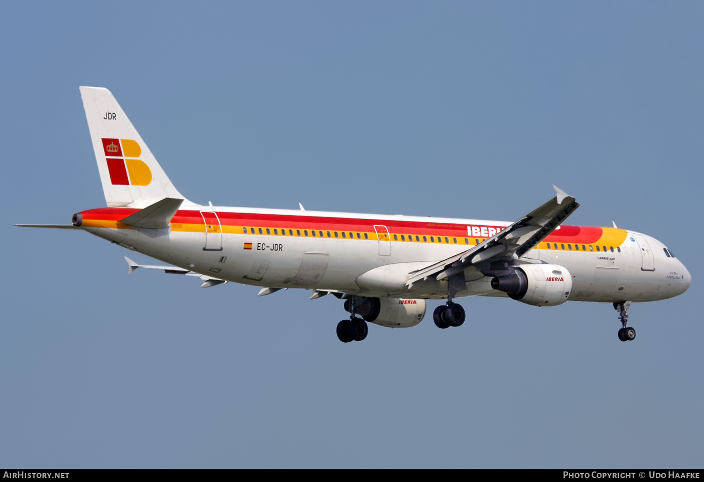 Aircraft Photo of EC-JDR | Airbus A321-211 | Iberia | AirHistory.net #549789