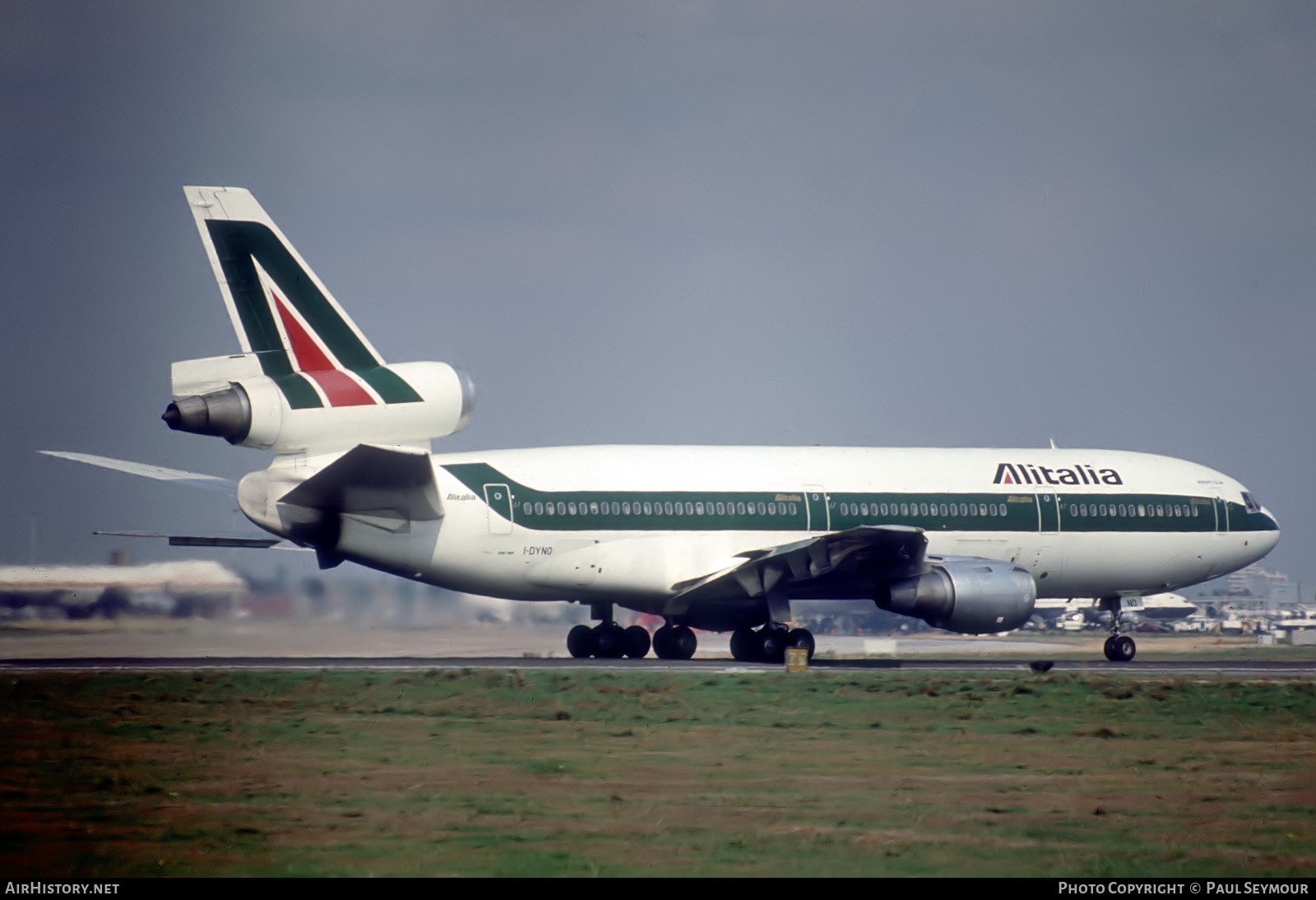 Aircraft Photo of I-DYNO | McDonnell Douglas DC-10-30 | Alitalia | AirHistory.net #549793