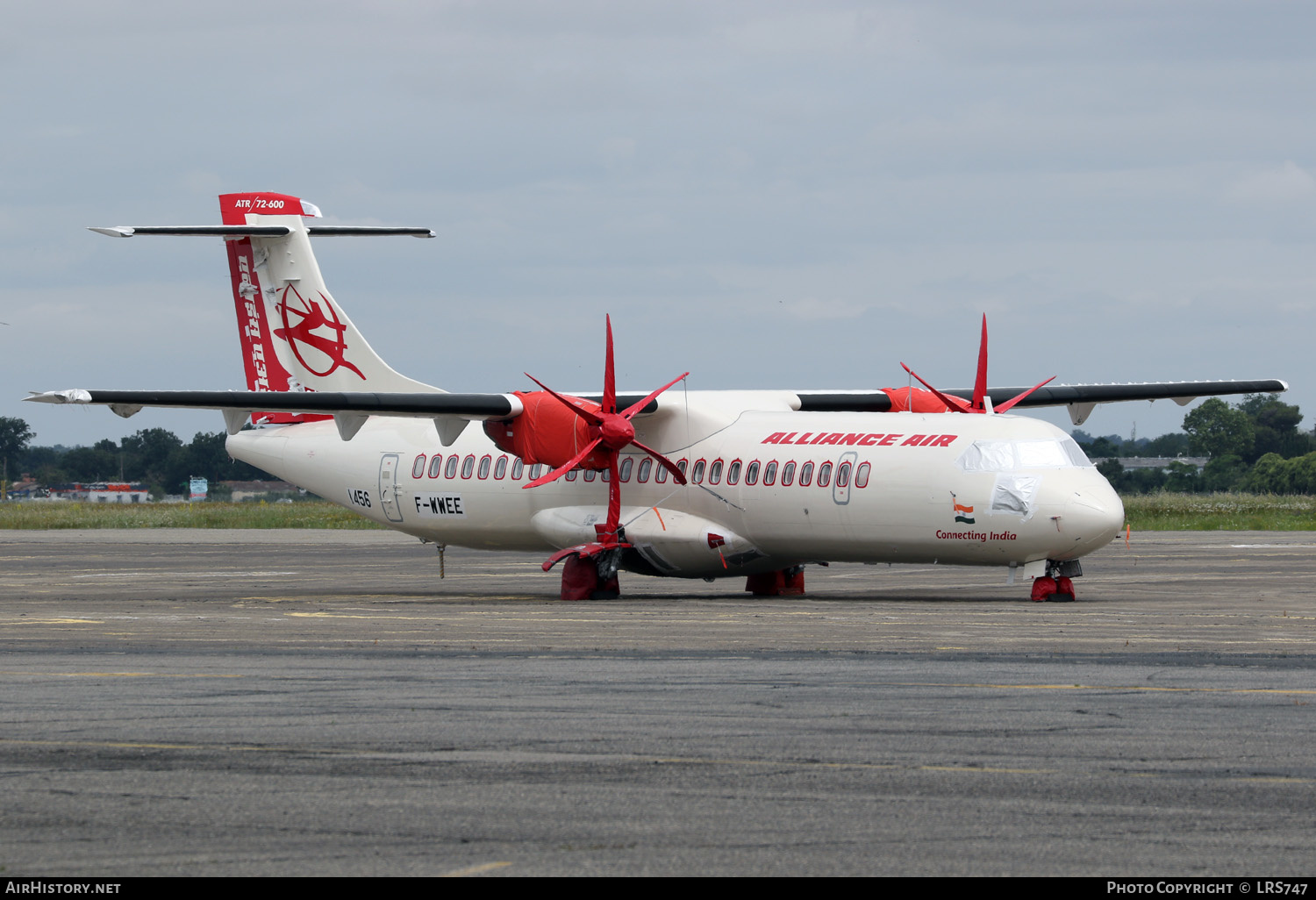 Aircraft Photo of F-WWEE | ATR ATR-72-600 (ATR-72-212A) | Alliance Air | AirHistory.net #549794