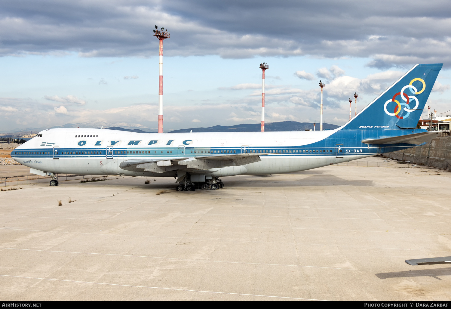 Aircraft Photo of SX-OAB | Boeing 747-284B | Olympic | AirHistory.net #549796