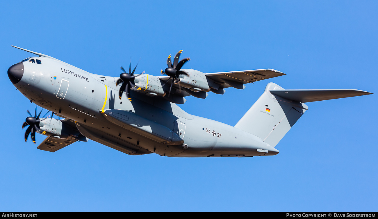 Aircraft Photo of 5437 | Airbus A400M Atlas | Germany - Air Force | AirHistory.net #549802