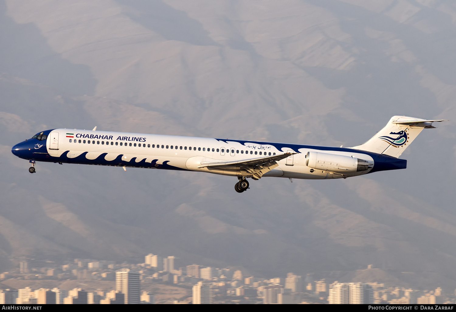 Aircraft Photo of EP-CBD | McDonnell Douglas MD-82 (DC-9-82) | Chabahar Airlines | AirHistory.net #549811