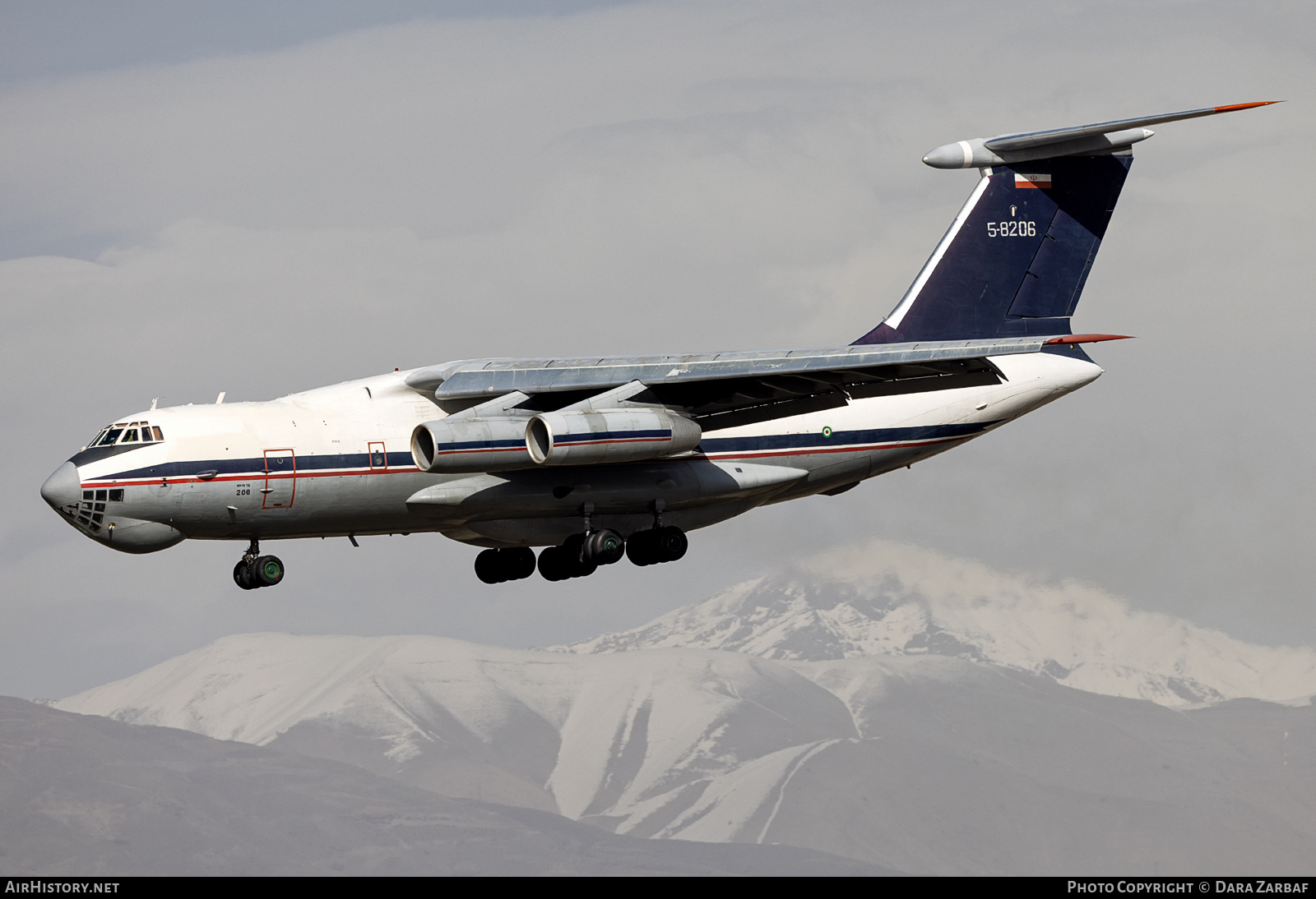 Aircraft Photo of 5-8206 | Ilyushin Il-76TD | Iran - Air Force | AirHistory.net #549813