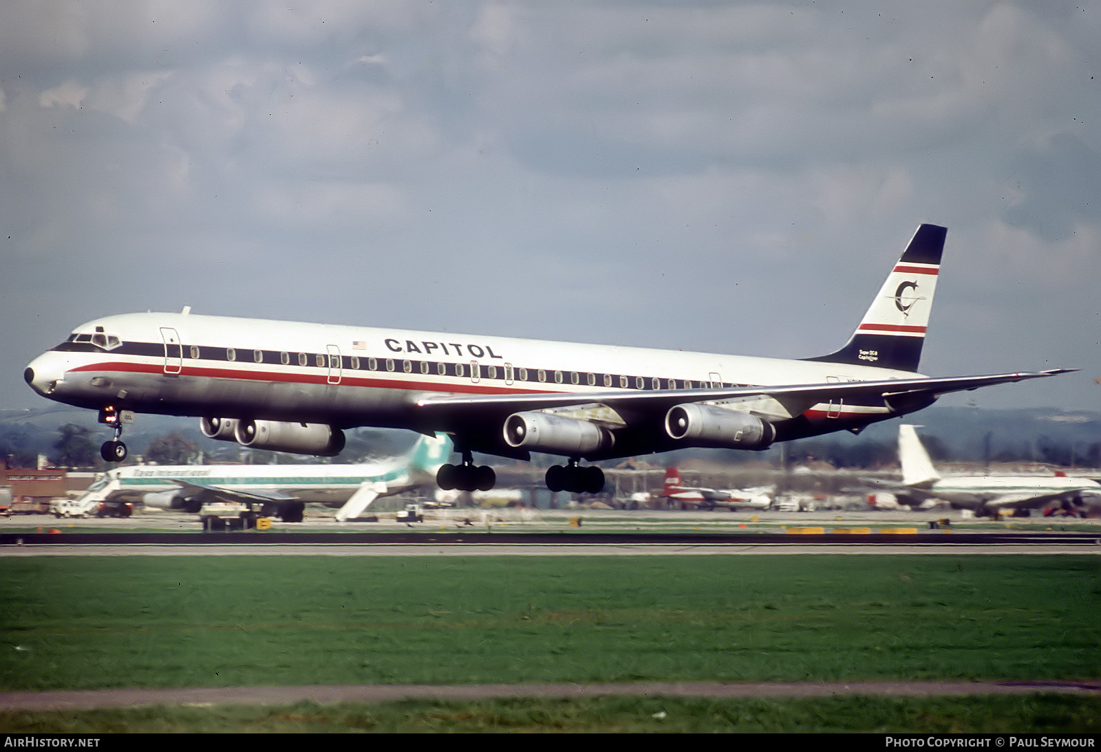 Aircraft Photo of N910CL | McDonnell Douglas DC-8-63CF | Capitol International Airways | AirHistory.net #549818