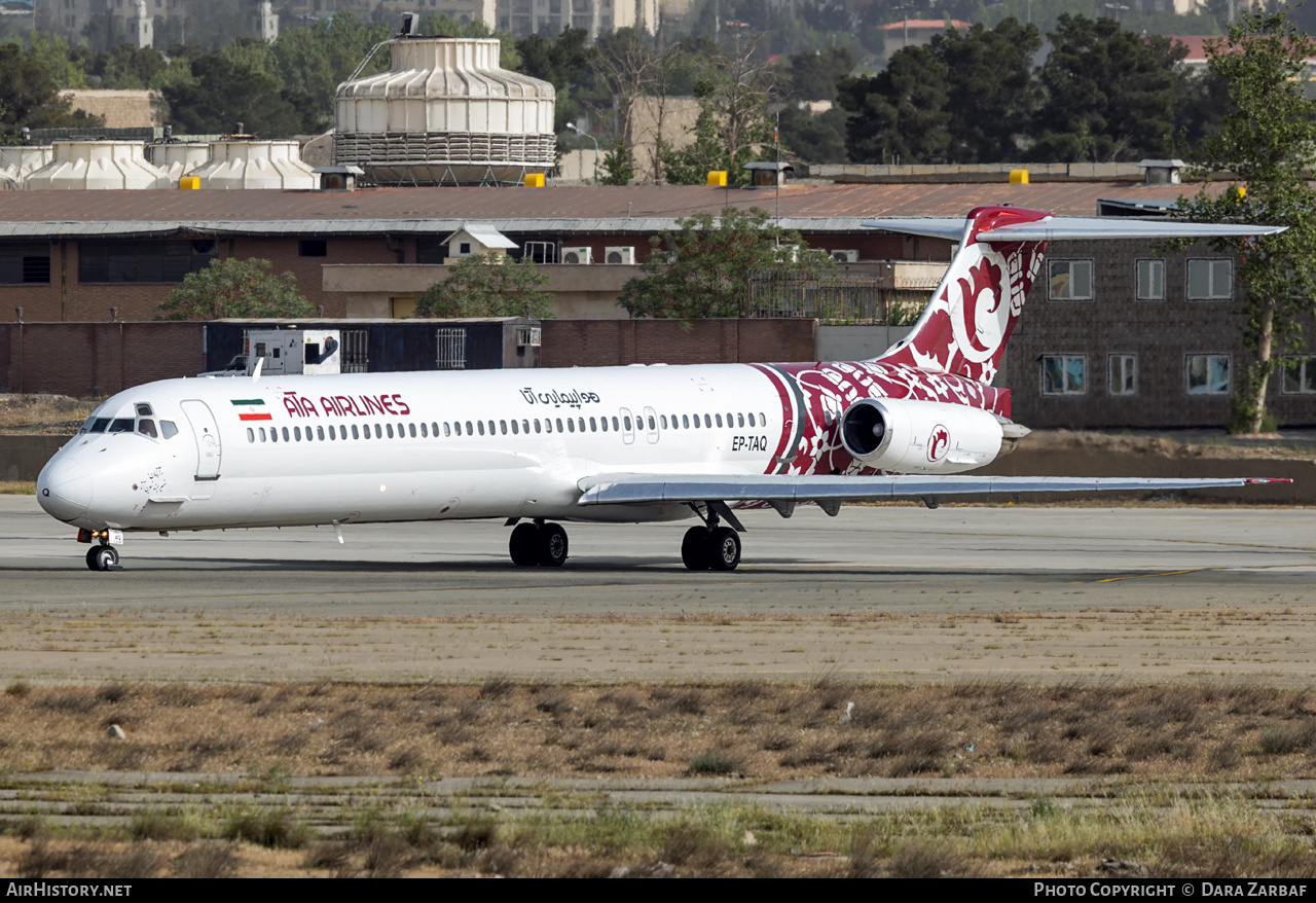 Aircraft Photo of EP-TAQ | McDonnell Douglas MD-83 (DC-9-83) | ATA Airlines | AirHistory.net #549820