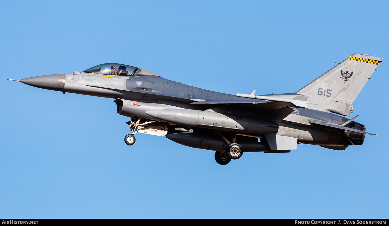 Aircraft Photo of 615 | Lockheed Martin F-16C Fighting Falcon | Singapore - Air Force | AirHistory.net #549822