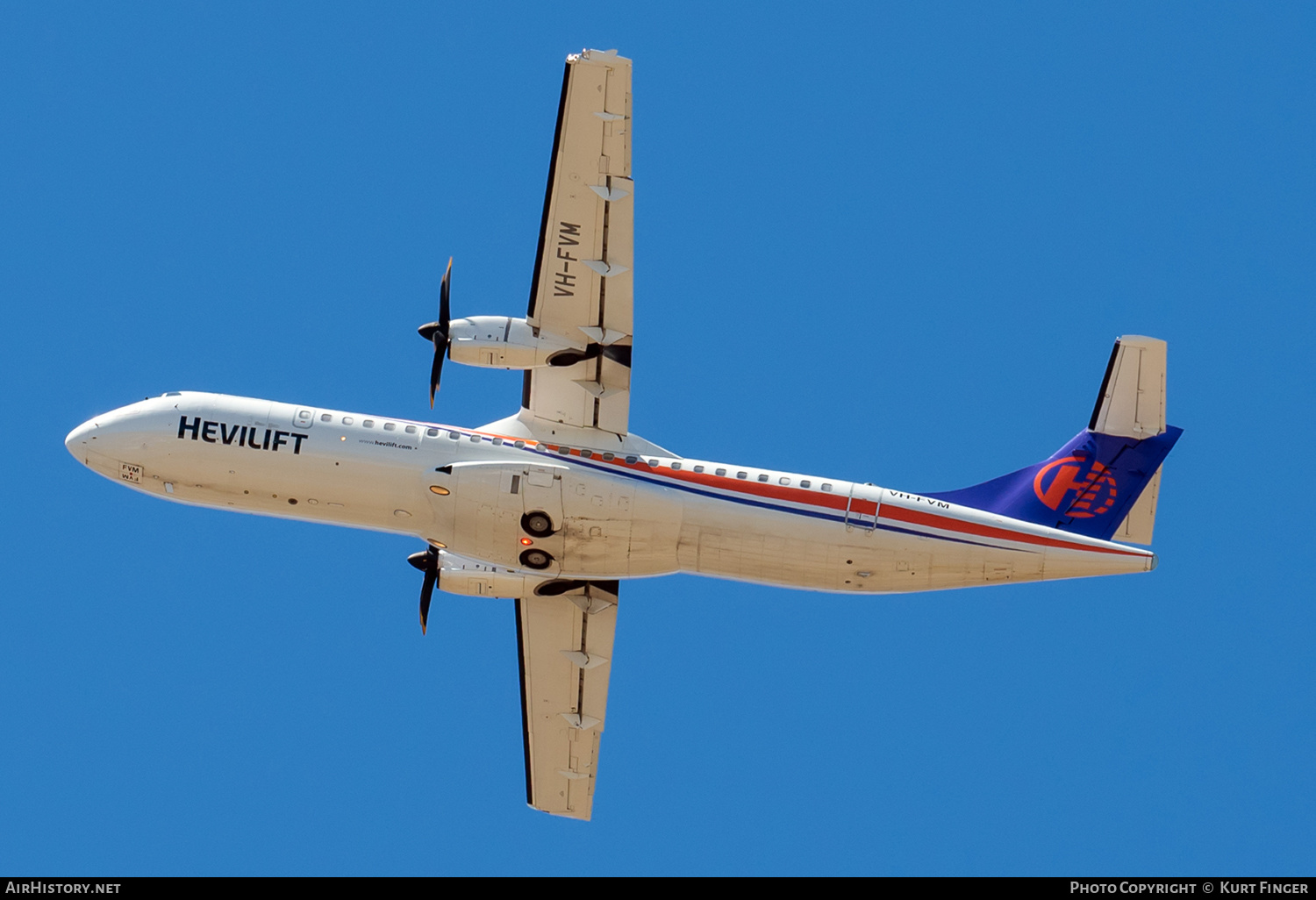 Aircraft Photo of VH-FVM | ATR ATR-72-500 (ATR-72-212A) | Hevilift | AirHistory.net #549824