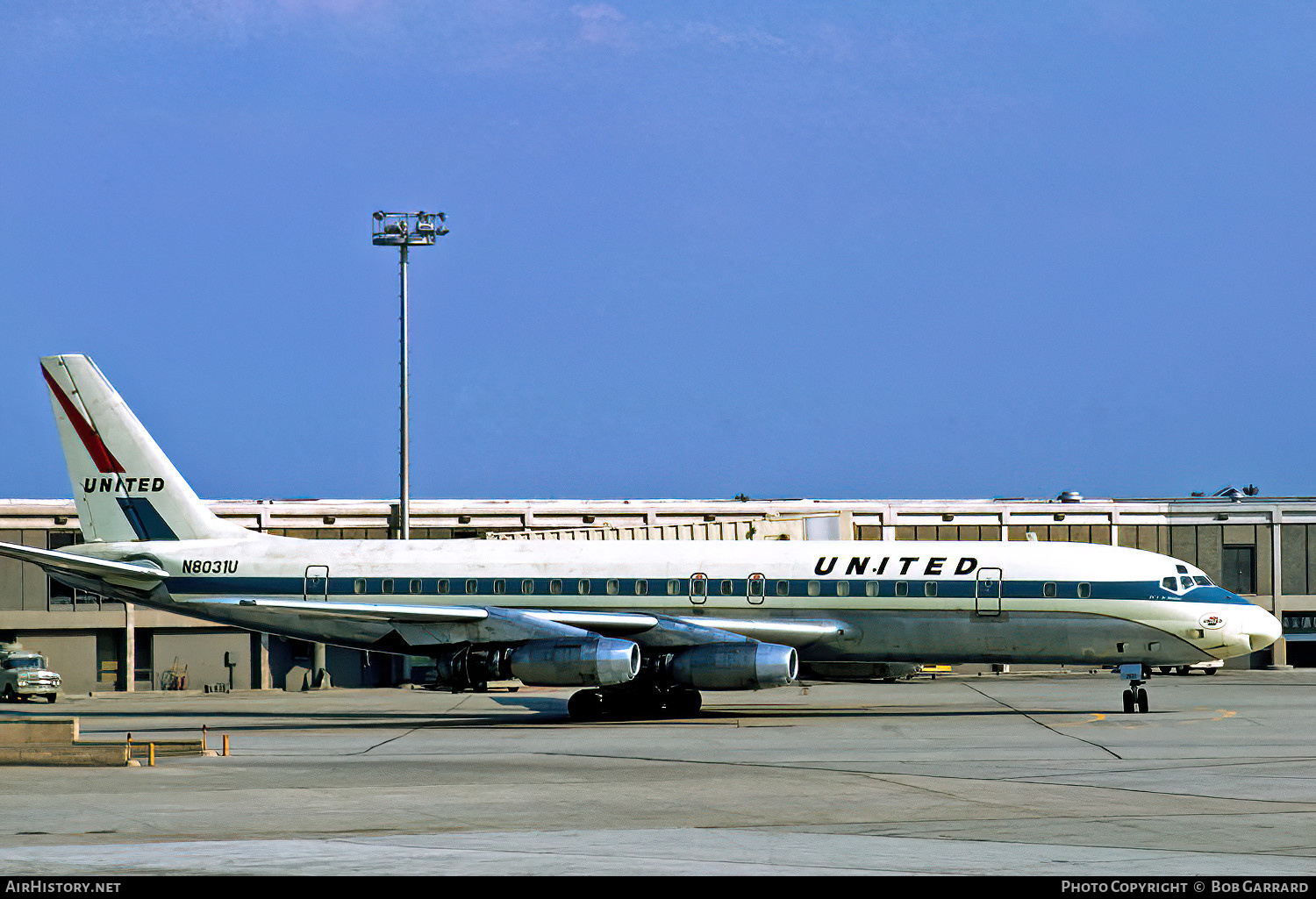 Aircraft Photo of N8031U | Douglas DC-8-21 | United Air Lines | AirHistory.net #549850