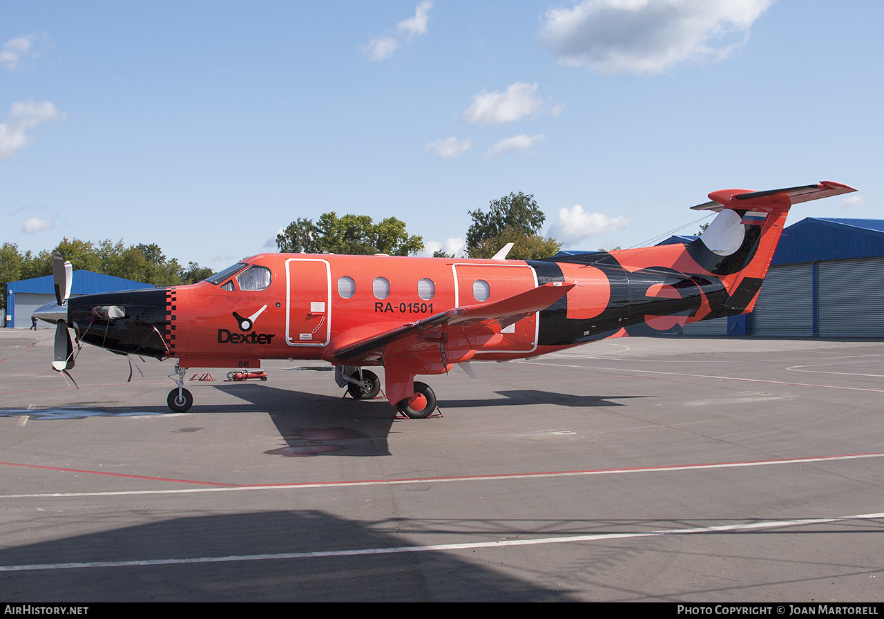 Aircraft Photo of RA-01501 | Pilatus PC-12/47 | Dexter Air Taxi | AirHistory.net #549862