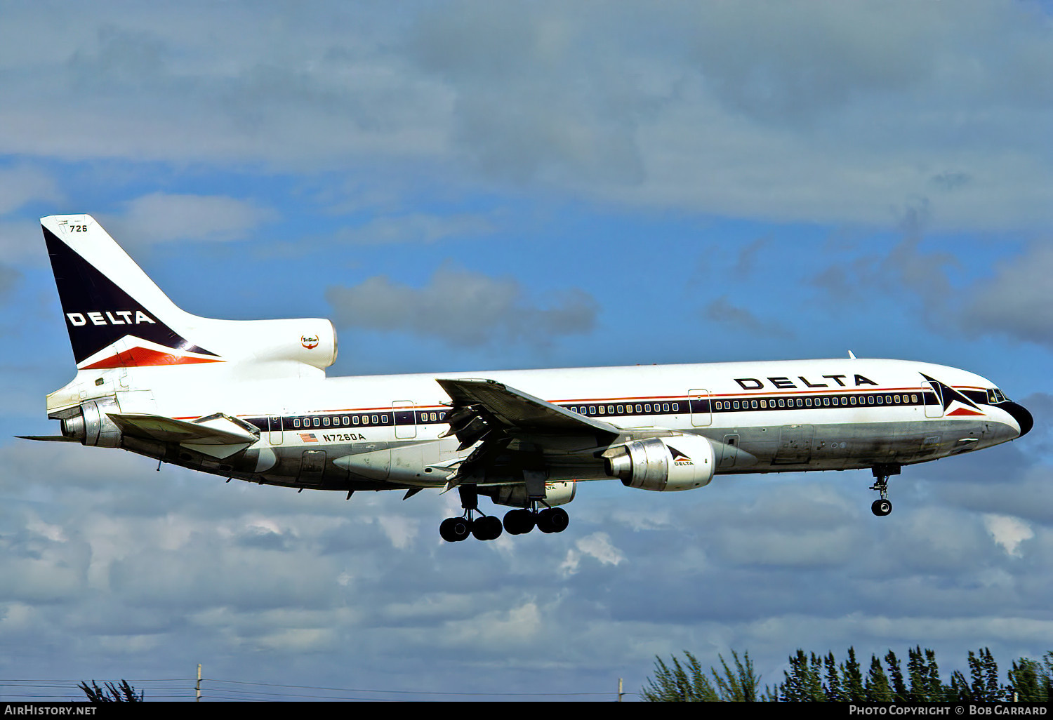 Aircraft Photo of N726DA | Lockheed L-1011-385-1 TriStar 1 | Delta Air Lines | AirHistory.net #549865