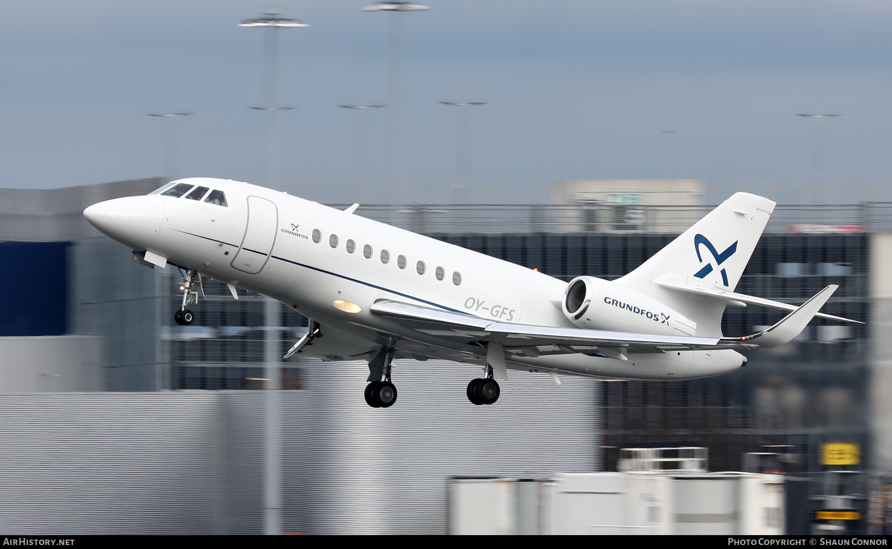 Aircraft Photo of OY-GFS | Dassault Falcon 2000LX | Grundfos | AirHistory.net #549867