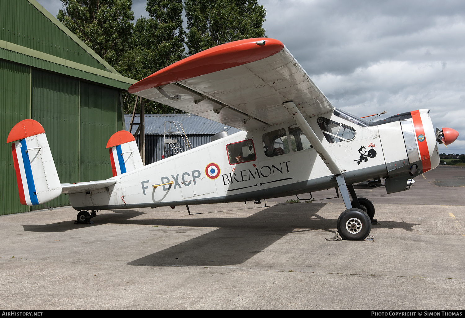 Aircraft Photo of F-BXCP / 149 | Max Holste MH.1521M Broussard | Bremont Watch Co. | France - Air Force | AirHistory.net #549871