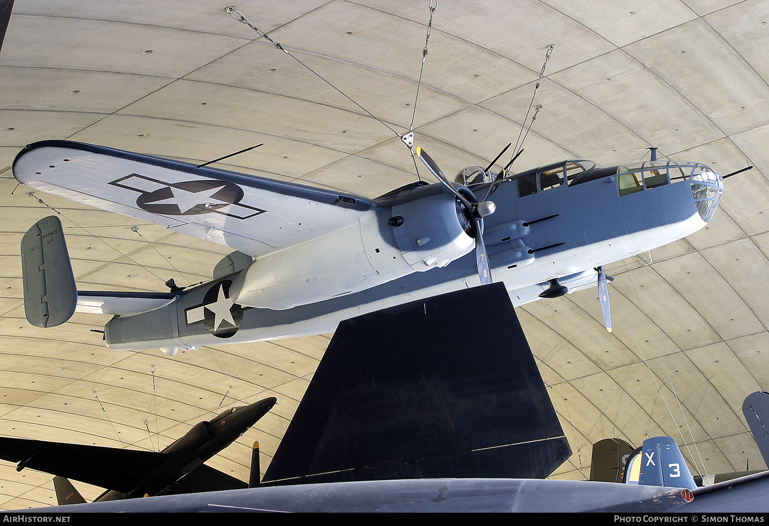 Aircraft Photo of 31171 | North American B-25J Mitchell | USA - Marines | AirHistory.net #549880