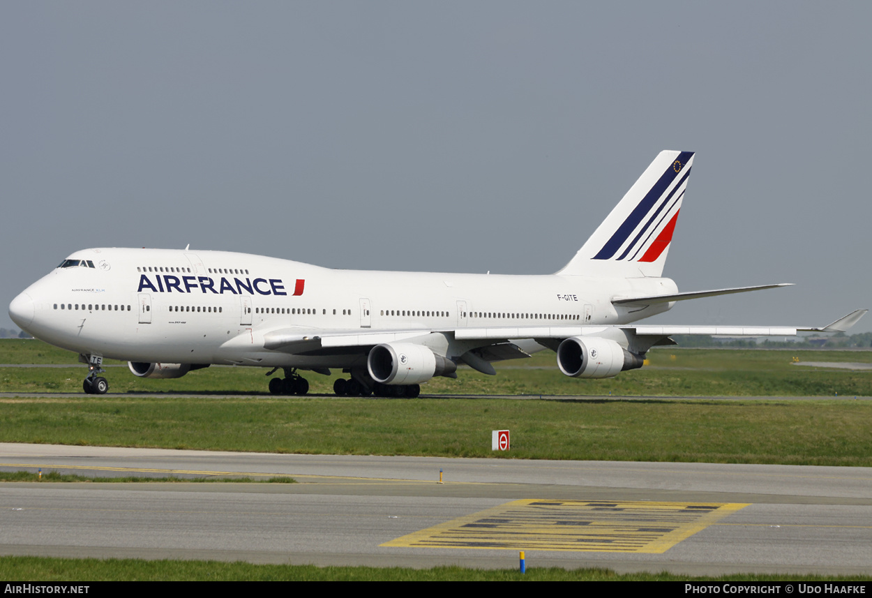 Aircraft Photo of F-GITE | Boeing 747-428 | Air France | AirHistory.net #549887