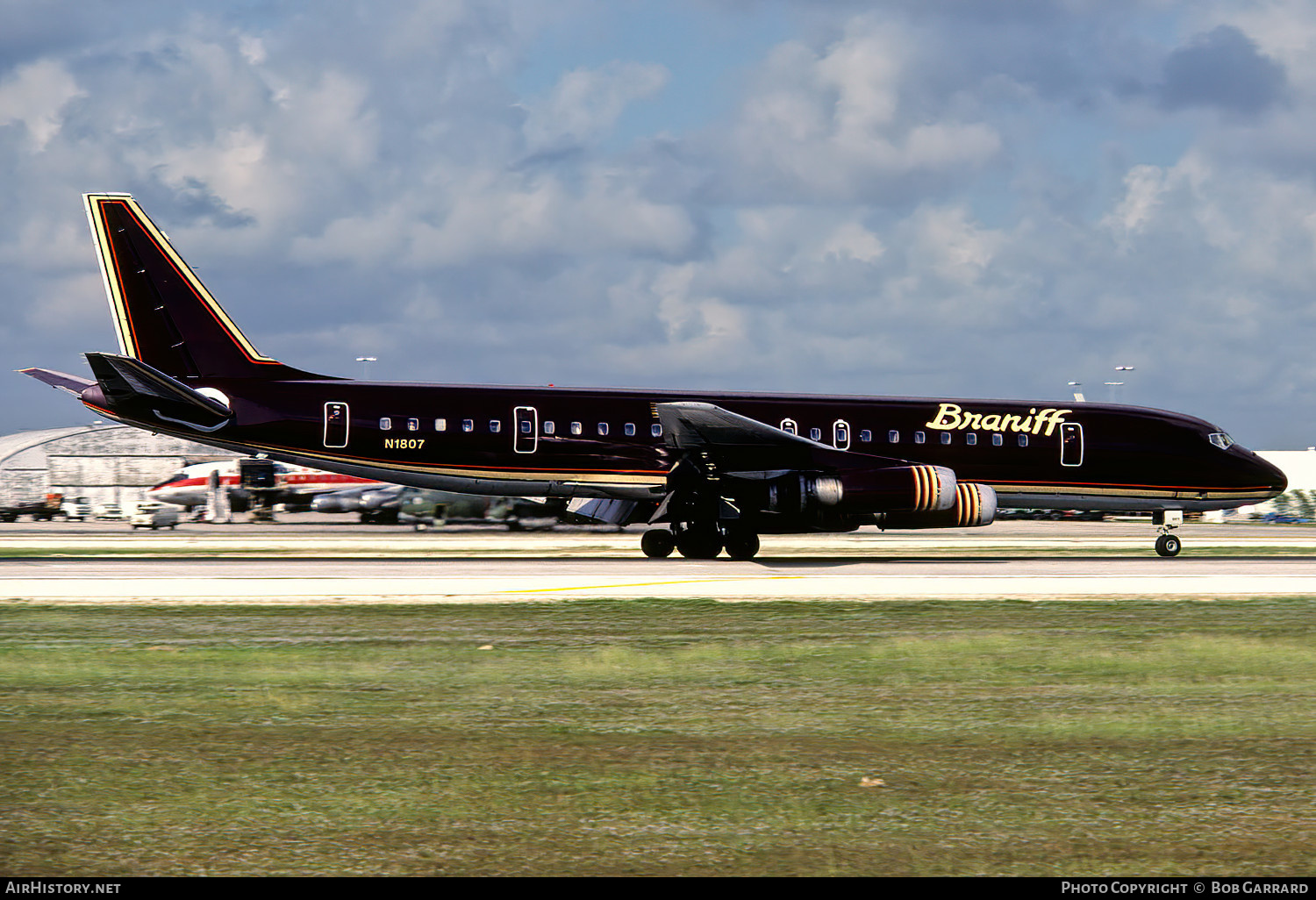 Aircraft Photo of N1807 | McDonnell Douglas DC-8-62CF | Braniff International Airways | AirHistory.net #549889