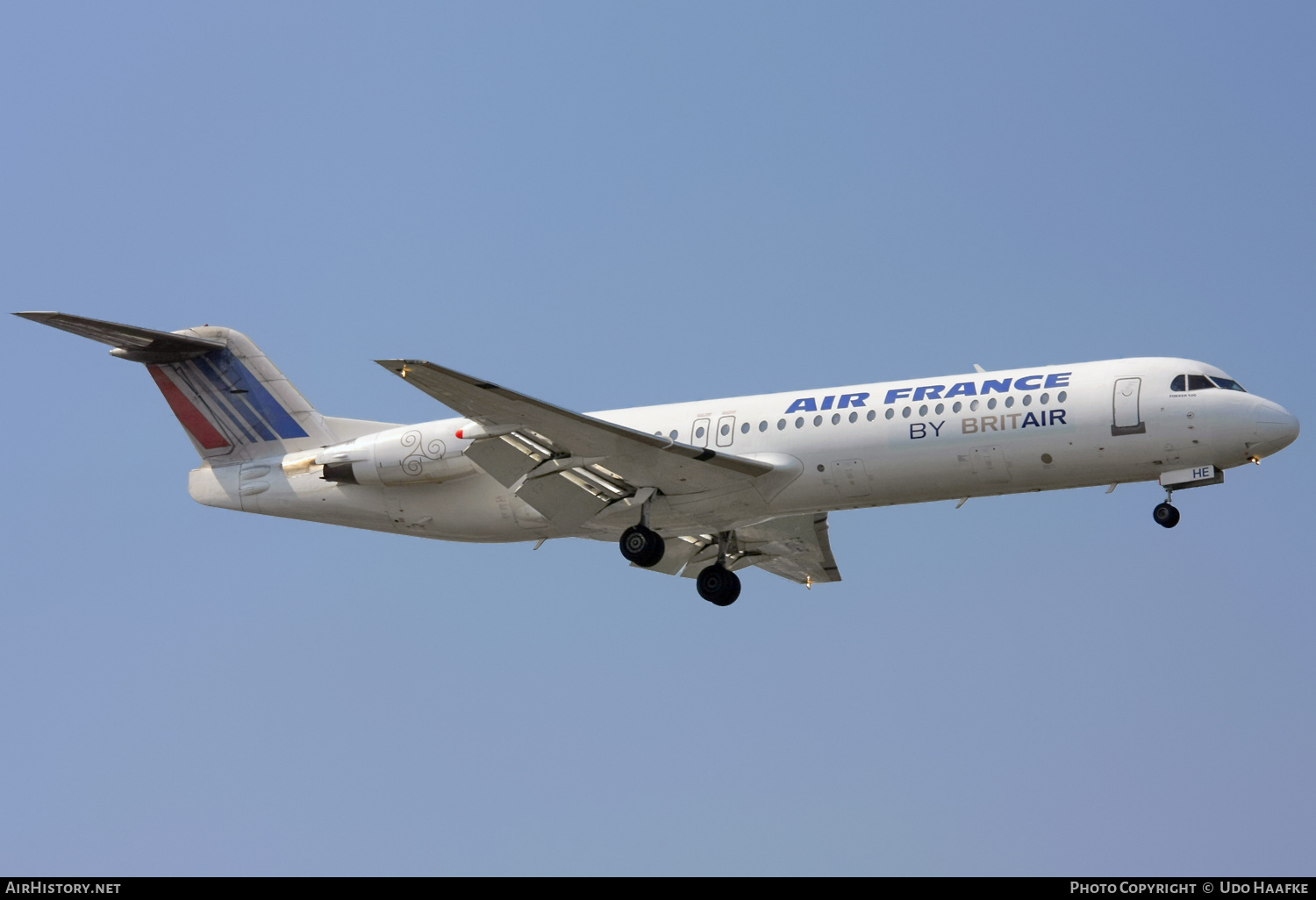Aircraft Photo of F-GKHE | Fokker 100 (F28-0100) | Air France | AirHistory.net #549890