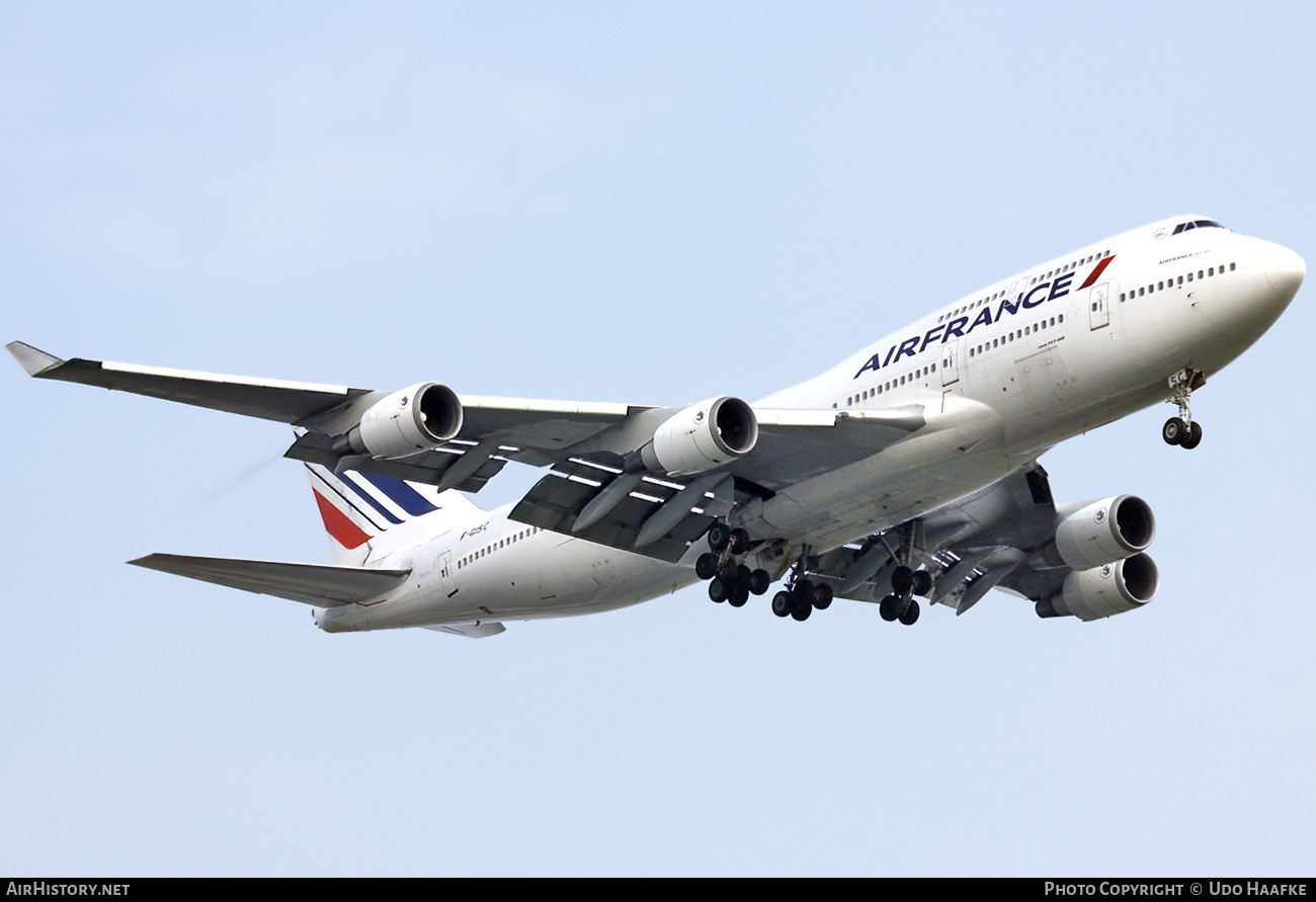 Aircraft Photo of F-GISC | Boeing 747-428M | Air France | AirHistory.net #549893