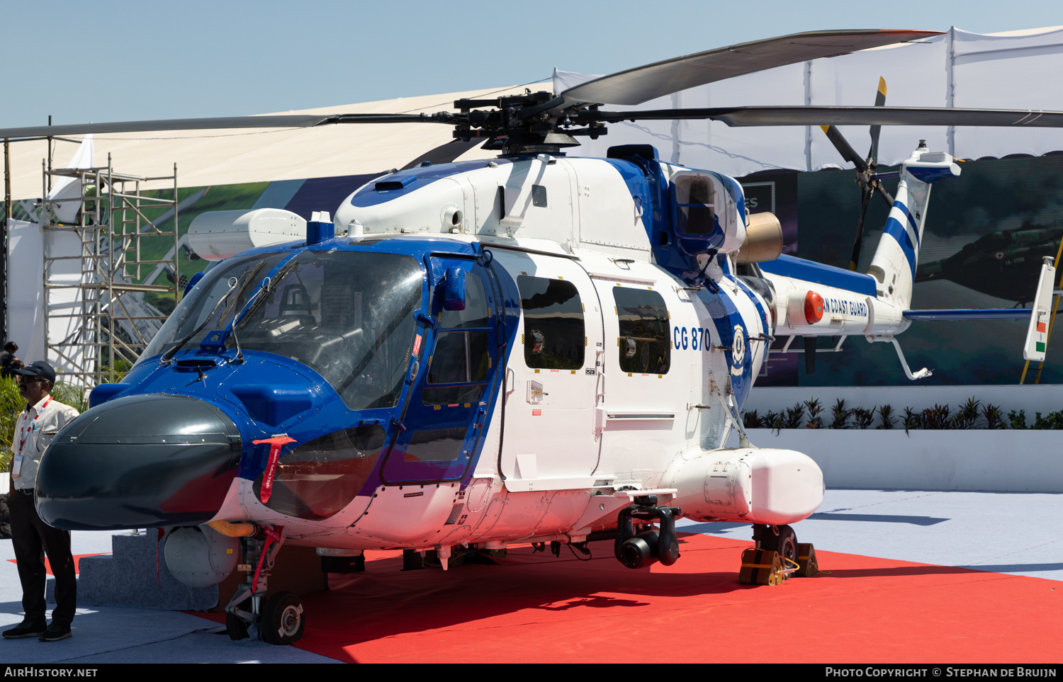 Aircraft Photo of CG870 | Hindustan ALH Dhruv Mk.III | India - Coast Guard | AirHistory.net #549907