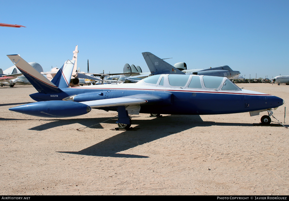 Aircraft Photo of N492FM | Fouga CM-170 Magister | AirHistory.net #549916
